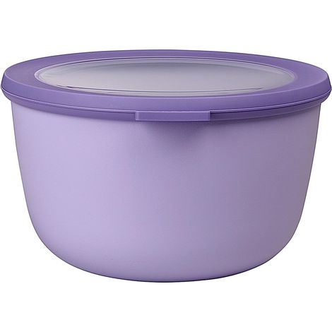 Bol Multifonction Rond - Boîte Conservation Alimentaire avec Couvercle - Convient comme Boîte Hermétique pour le Réfrigérateur, Micro-ondes (1/5)
