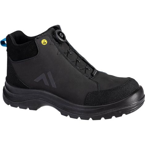 Composite-Boots Ridge S3s Esd Sr Fo - Größe 43 - Schwarz/Blau - Portwest