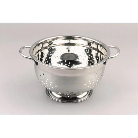 Ibili Silbernes Sieb 24 cm aus Edelstahl