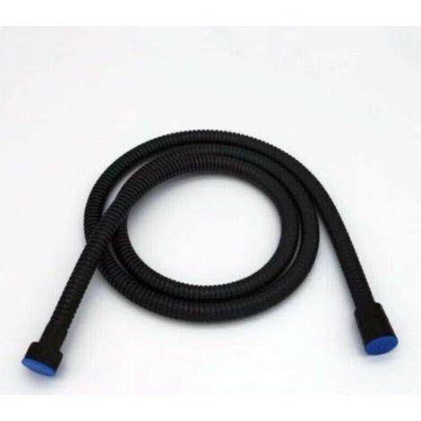 Flexible de douche 1.5M noir mat, douche en acier inoxydable, flexible de douche universel à câble, antidéflagrant et résistant à la torsion (1/3)
