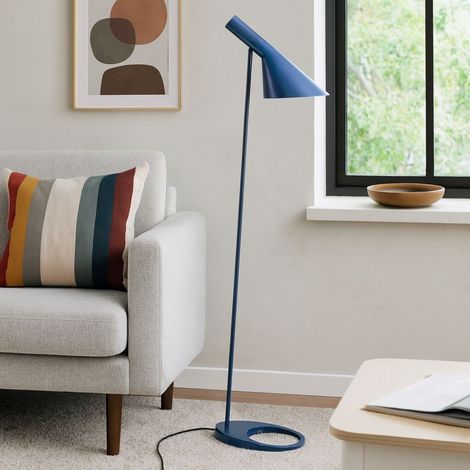 Lampadaire design "Marlène" - Bleu