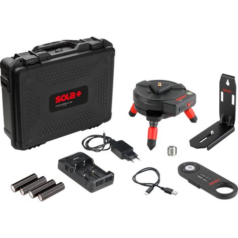 SOLA LASER PLANO 3D GREEN RCB SET