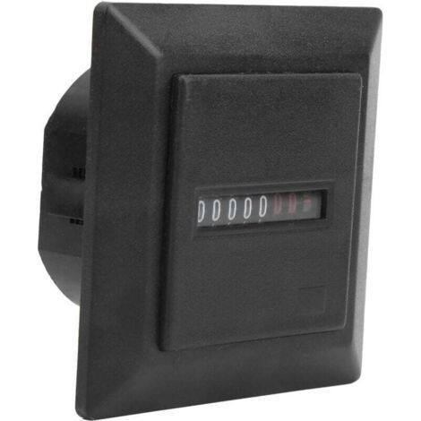 Digital Display Hour Meter, AC 220-240V 50Hz Inductive Hour Meter for Small Motor, Timer Tools (1/5)
