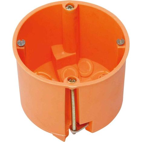Kopp Hohlwanddose-Dose ISO 60mm, Durchmesser 61mm tief orange 10 Stk