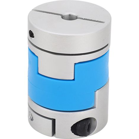Accouplement rigide en croix D32L45, diamètre intérieur 6mm, manchon flexible haute résistance, couple élevé, anti-usure, anti-corrosion, alliage d'aluminium robuste pour moteur pas à pas et vis à bil (1/5)