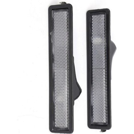 2 Stück Gehäuse für vordere Seitenmarkierungsleuchten 63141377849 Wartungsersatz für E30 E32 E34, Weiß L