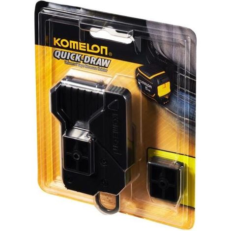 Komelon QDTMHN Quick-Draw Universal Tape Holster Belt Clip Holder KOMQDHOLSTER (1/4)