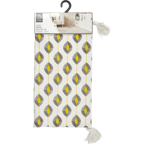 Tapis à pompons à motifs ZESTE (1/5)