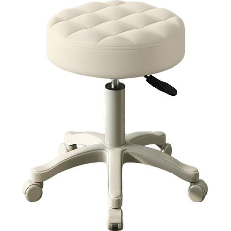 WILITTO Fauteuil à roulettes - Fauteuil de maquillage - pour le dessin technique le travail le salon de beauté le bar le café les bureaux (1/5)