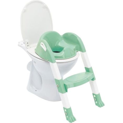 Riduttore WC - THERMOBABY - KIDDYLOO - Verde Celadon - Regolabile (1/5)