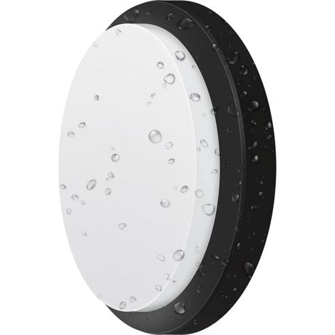 Outdoor Wall Lighting, 13W Black LED Ceiling Light 4000K 980Lm, IP54 Waterproof Wall Light, 1 Piece (1/5)