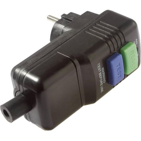 as-schwabe PRCD connettore di protezione individuale nero