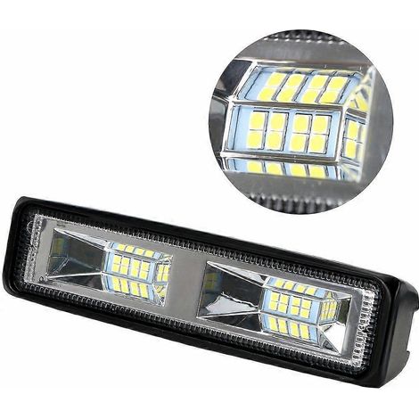 12-24V LED-Scheinwerfer, geeignet für Pkw, Motorräder, Lkw, Traktoren, Anhänger und Geländeeinsätze, mit 48W Arbeitsscheinwerfern (1/4)