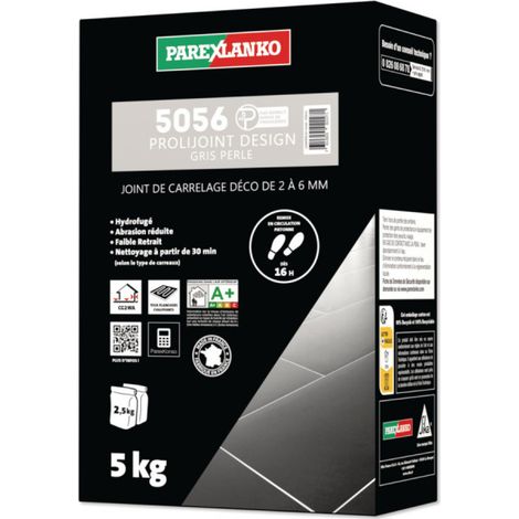 PAREXLANKO 5056 Diseño Prolijoint - Gris Perla - 5 kg - L5056PERLE05