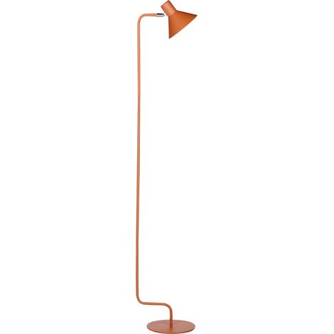 Stehlampe RIMAVA verstellbar Metall Orange