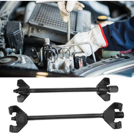 Compresseur de ressort hélicoïdal 14 pouces, outil de dépose et pose d'amortisseur, robuste pour réparation automobile (1/5)