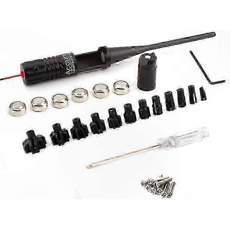 Outil d'étalonnage laser de précision avec adaptateur réglable et indicateur lumineux rouge