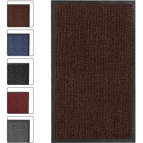 Tapis Entrée 4060CM, Paillasson Exterieur Entree de Porte Anti-salissures et antidérapant, résistant, pour Entrée, Porte et Couloir - marron (1/5)