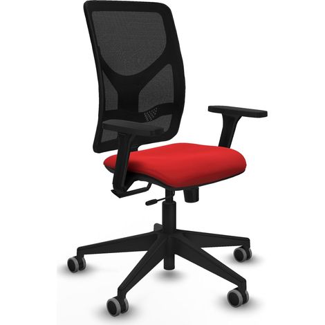 Silla oficina piqueras y crespo Motilla negro espuma alta densidad (1/2)