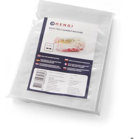 Sacs Sous Vide - 300 x 200 mm - Pour Machine À Emballer Avec Chambre - 100 Pièces (1/3)