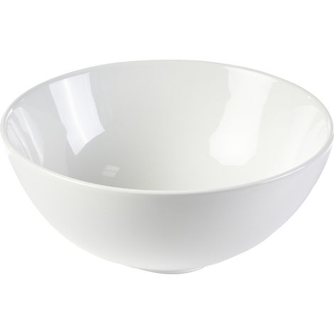 Vasque ronde en céramique blanche D32 cm ZIA (1/2)