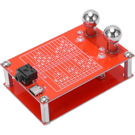 Automatischer Telegrafenschlüssel, berührungsempfindlicher CW-Kontaktschlüssel für Kurzwellenradio, 3,5-mm-Ausgangsschnittstelle (1/5)