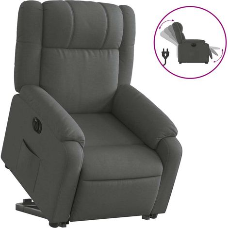 Maison Exclusive - Relaxsessel mit Aufstehhilfe Elektrisch Dunkel