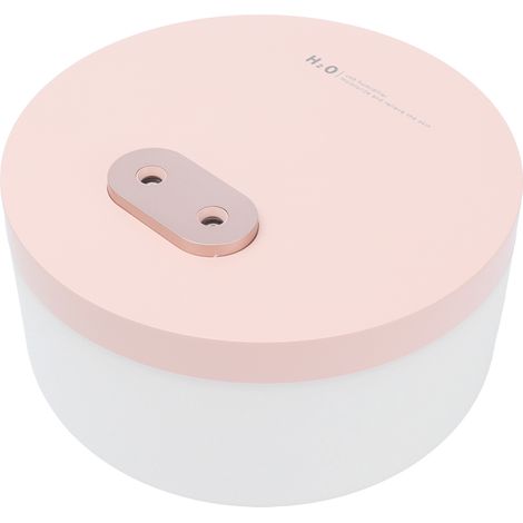 Humidificateur d'air à double pulvérisation, rechargeable par USB, mini diffuseur silencieux innovant pour la maison, 1000 ml, rose (1/5)