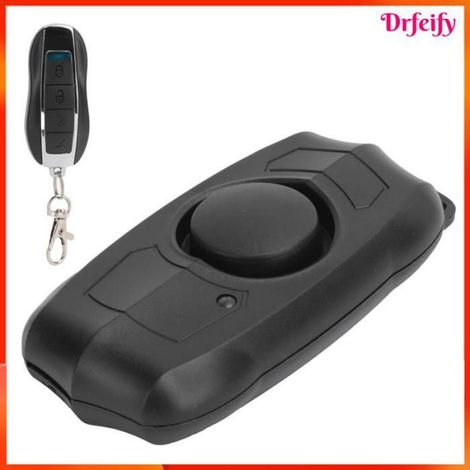 Alarme antivol - - 150 dB - Capteur vibration 7 niveaux - Télécommande 10–20 m - USB rechargeable (1/5)