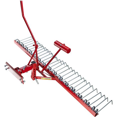 Rasenstriegel Rasenkamm Entmooser Vertikutierer Anbau für Traktor ATV 120 cm (1/6)