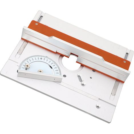 Aluminium-Frästisch-Einsatzplatte, multifunktionaler Kipptisch für die Holzbearbeitung, Zubehör für Holzfräsen. (1/5)