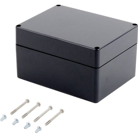 TRU COMPONENTS KST 238 03238000.H Industrie-Gehäuse 160 x 120 x 90 ABS Schiefer-Grau 1 St. (1/2)