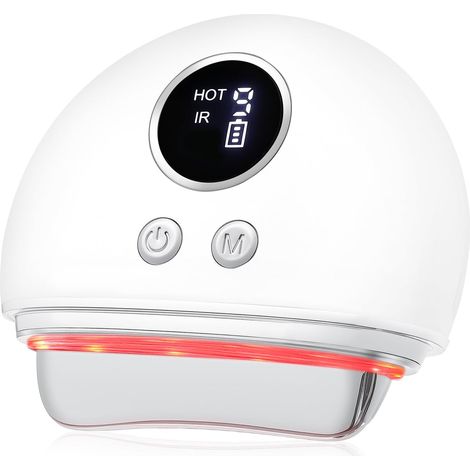 Elektrisches Faszienmassagegerät mit Heiz- und Vibrationsfunktion – für Tiefengewebsmassage, myofasziale Entspannung, Gua Sha und Triggerpunktmassage (1/5)