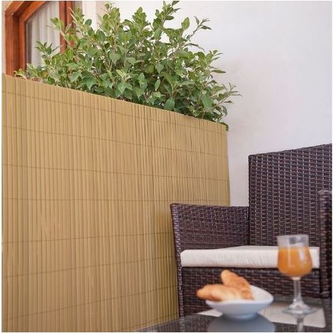 CAÑIZO DE PVC SIMPLE CARA NATURAL 900 GRAMOS, ROLLO DE 1X5 METROS (1/2)