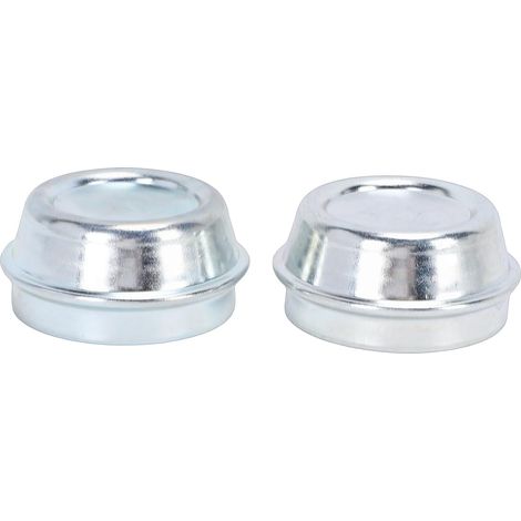 Capuchons Anti-poussière de Moyeu Remorque 48 Mm, Couvercle Graisse pour Moyeu Roue en Acier galvanisé avec Installation Facile, Remplacement pour (1/5)