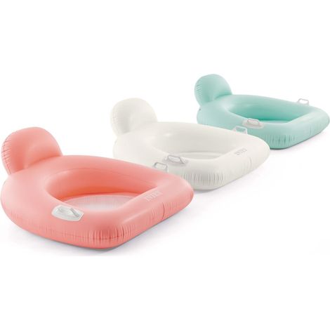 Intex 1 Poltrona Gonfiabile Lounge 114 x 107 cm per Piscina e Mare ASSORTITO