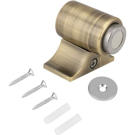 Magnetic Door Stop Barrier-Free Stainless Steel Door Stopper Kids Room Door Lock for Home Door(Green Bronze) (1/5)