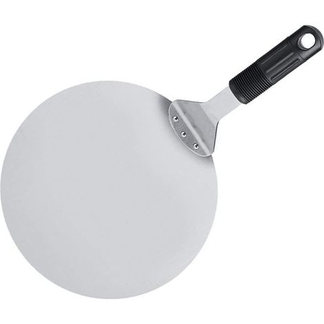 Pelle à Pizza Ronde en Acier Inoxydable - Ustensile de Cuisine pour Four et Restaurant (1/5)