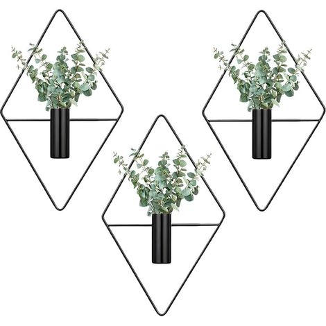 Wall Decoration 3 Wall Vases, Bohemian Wall Decoration (1/5)
