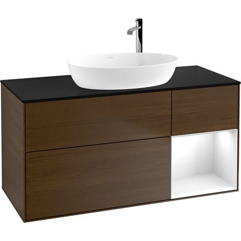 Villeroy & Boch F952GFGN Meuble sous-lavabo Finion F95 (1/2)