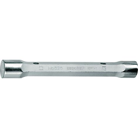 Chiave a bussola doppia 626 SW 14x15mm L.145mm foro pieno D.11.5 / 13.0mm GEDORE