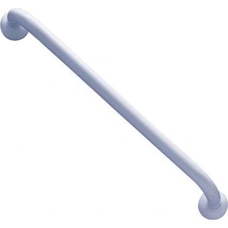 Barre De Maintien Droite Pro Alu Epoxy Blc 60cm Fixations Invisibles (1/7)