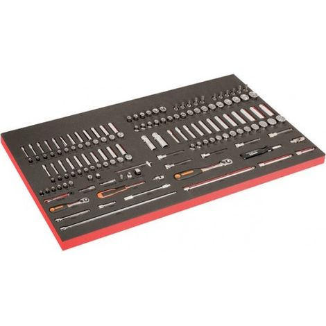 BAHCO - module pour servante 40", douilles 1/4" dimensions métriques et pouces- 141 Pcs