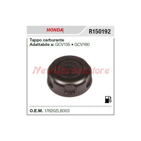 Tapón de llenado de combustible Motosierra HONDA GCV135 160 R150192