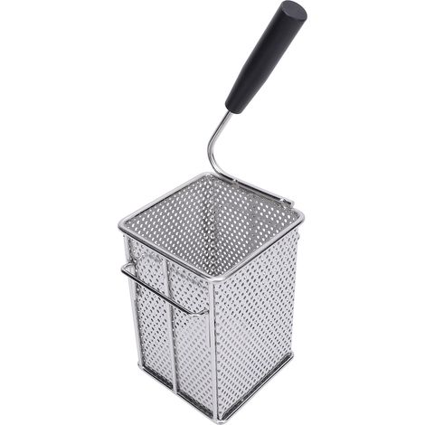 Panier à frites en acier inoxydable 304, avec poignée, filtre à puces françaises, passoire à pâtes pour la cuisine à domicile (1/5)
