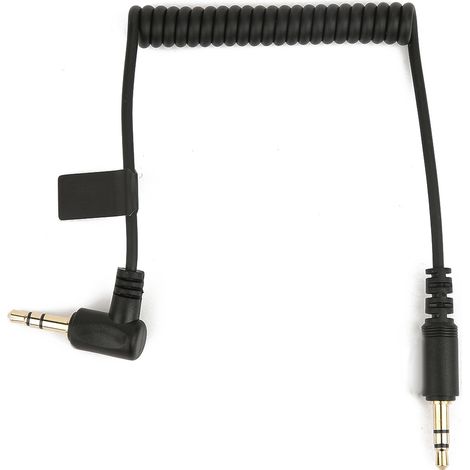Adaptateur Audio TRS Vers Microphone 3.5mm Pour Caméra Vidéo Câble Silicone 50cm Compatible BoomX (1/5)