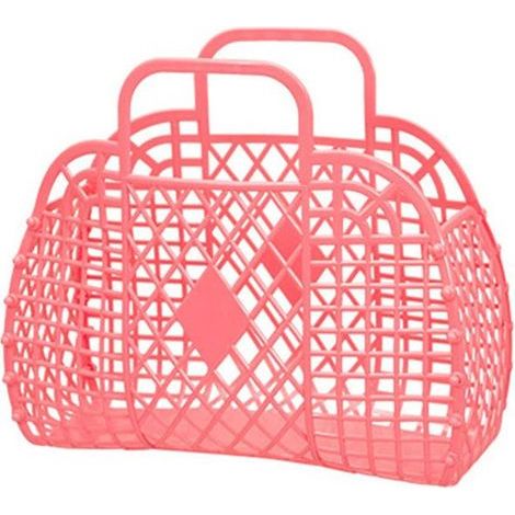 Storage Basket - Reusable Foldable Plastic - 250x110x220mm (1/5)