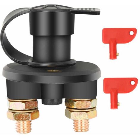 KLVGTIFS PUInterrupteur isolateur - Coupe-batterie - 12/24V - 200A - Capuchon étanche (1/5)