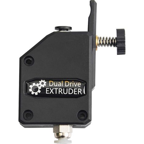 Extrudeur Double Entraînement - Rapport De Réduction 3:1 - Acier Trempé CNC - Compatible CR10 Ender 3 Mega S Wanhao D9 Anet A8 Prusa I3 - 1 Pièce (1/5)