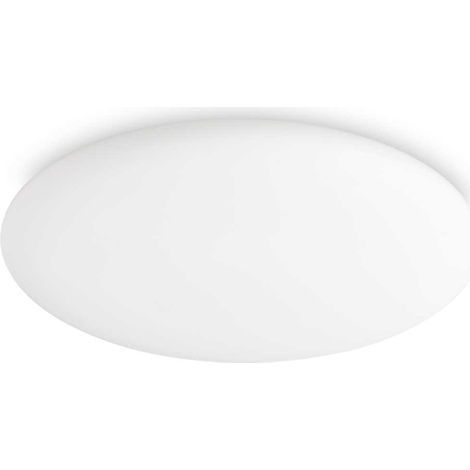 LEVEL PLAFONIERA IN VETRO LED 3000K 22W 2100 lm BIANCO 40CM (1/4)